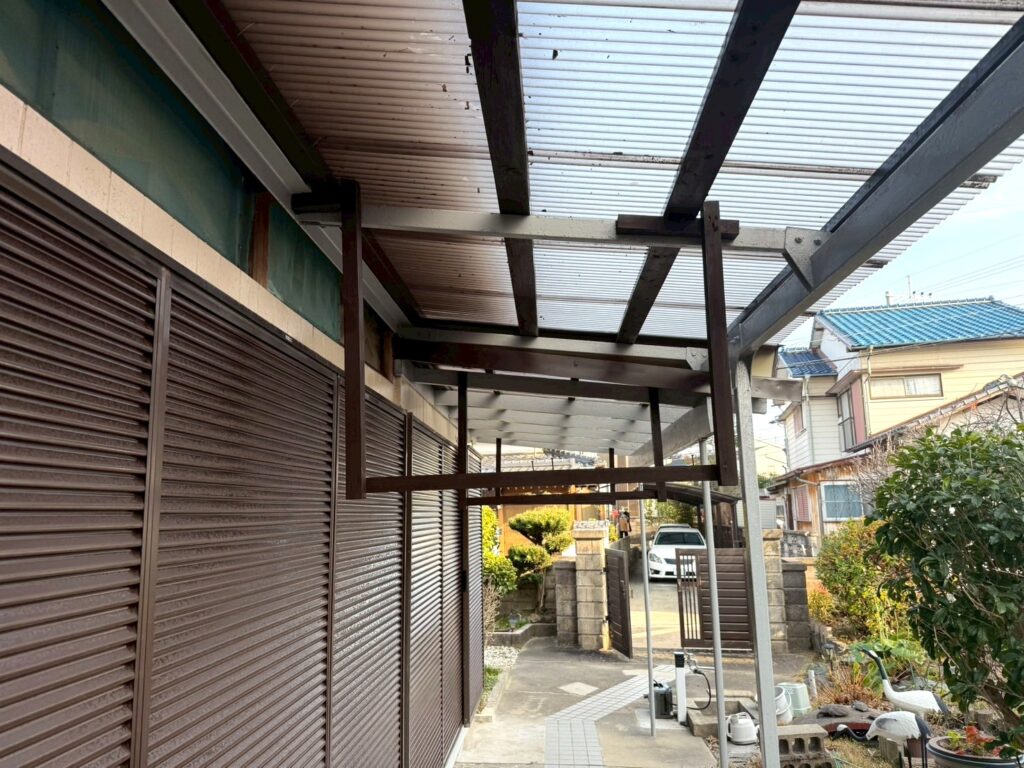 岡垣町　外壁塗装　板金　完工 (4)