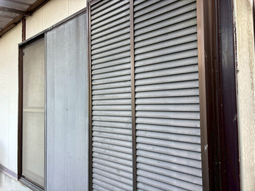 岡垣町　屋根・壁　着工 (2)