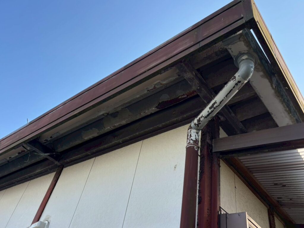 岡垣町　屋根・壁　着工 (5)