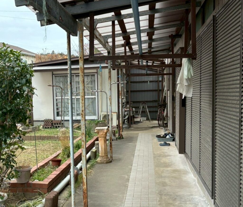 岡垣町　屋根・壁　着工 (7)