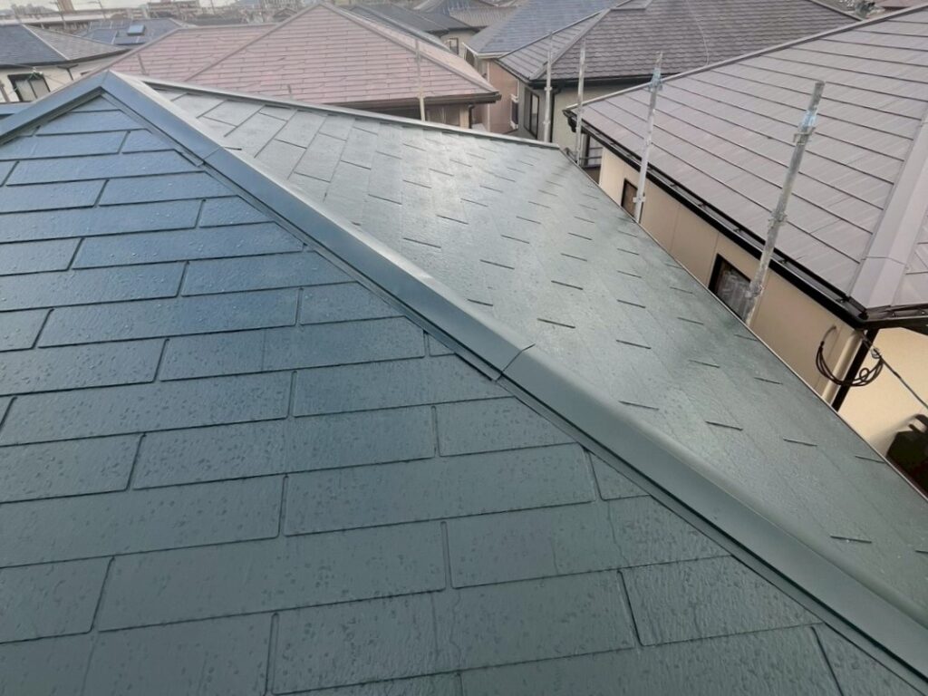 早良区　I邸　屋根壁完工 (5)