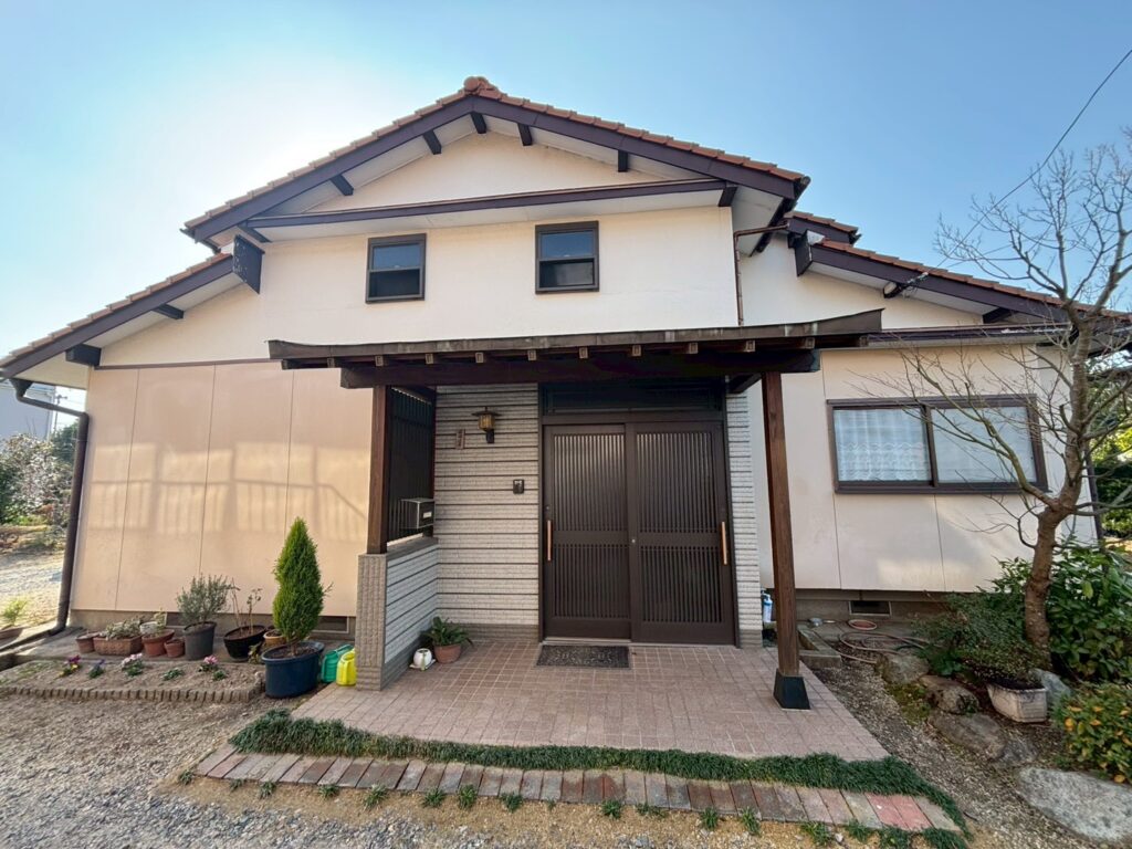 上峰町　Ａ様　外壁着工 (1)