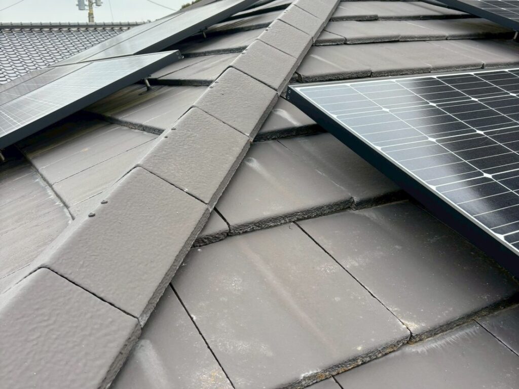 筑後市　Ｂ様　屋根　着工 (1)