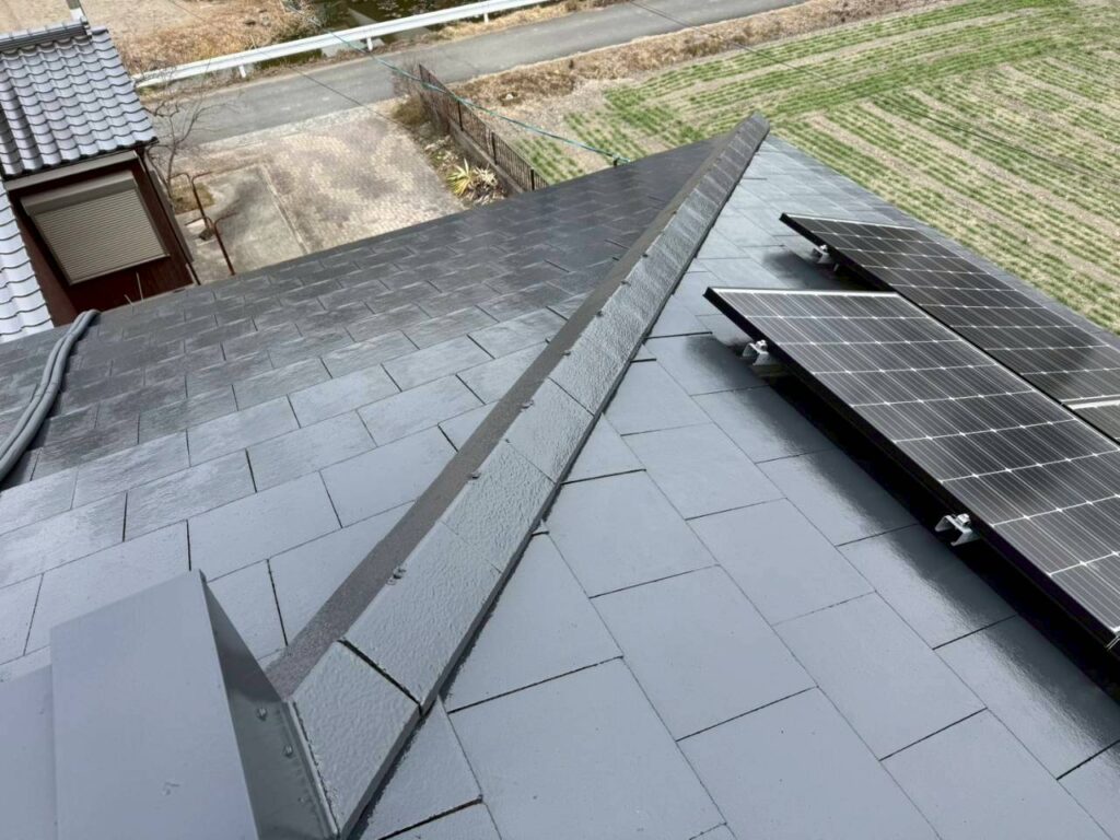 筑後市　Ｂ様　屋根HYBRID完工 (4)