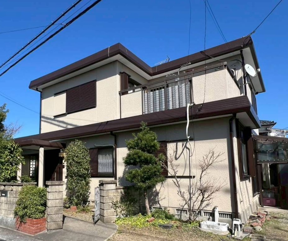 柳川市　S様　屋根壁　完工 (1)