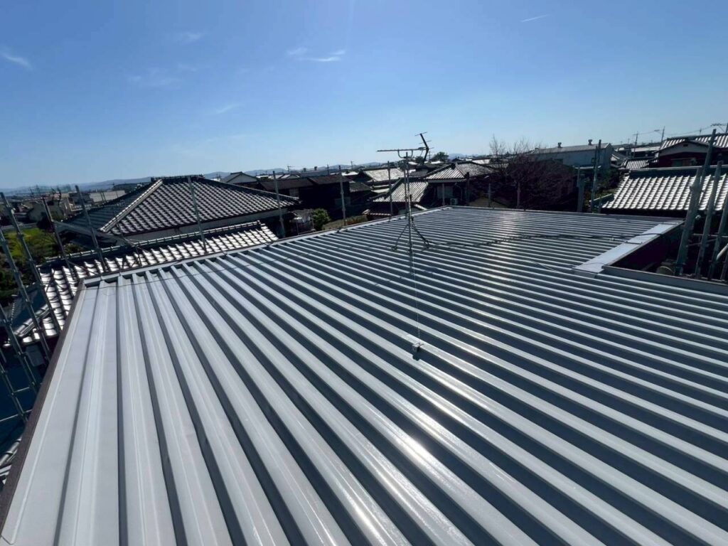 柳川市　S様　屋根壁　完工 (2)