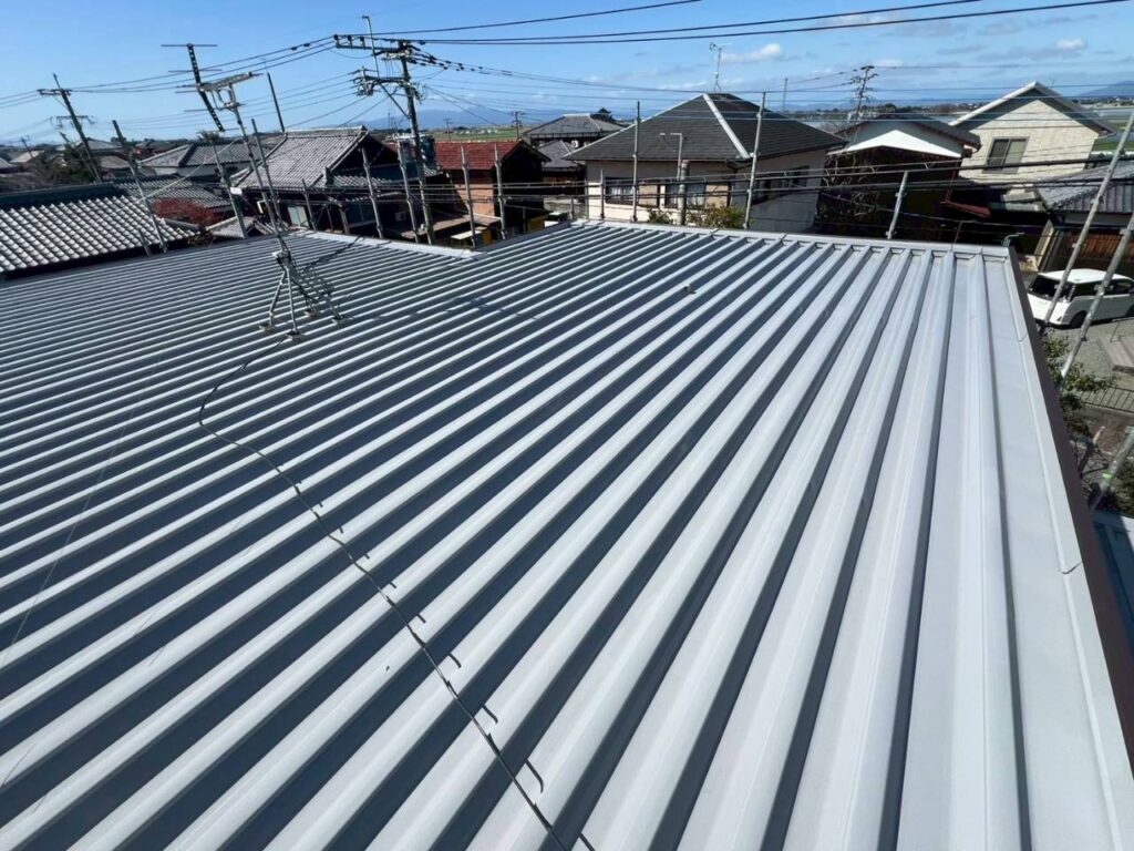 柳川市　S様　屋根壁　完工 (3)
