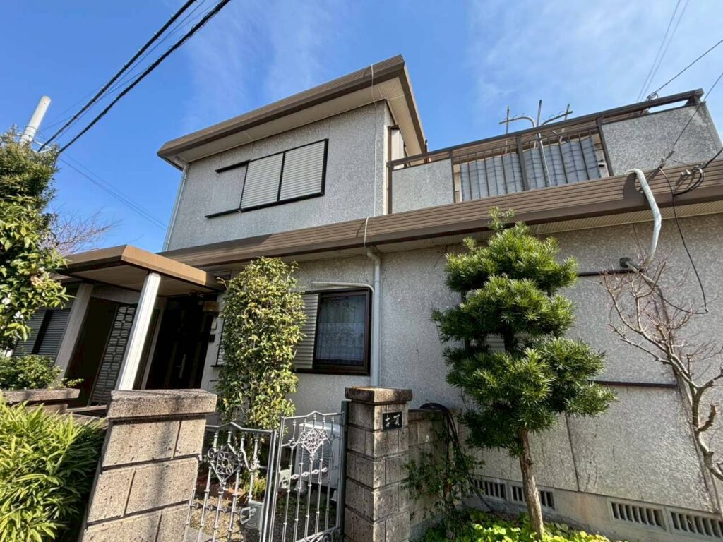 柳川市　S様　屋根壁　着工 (2)