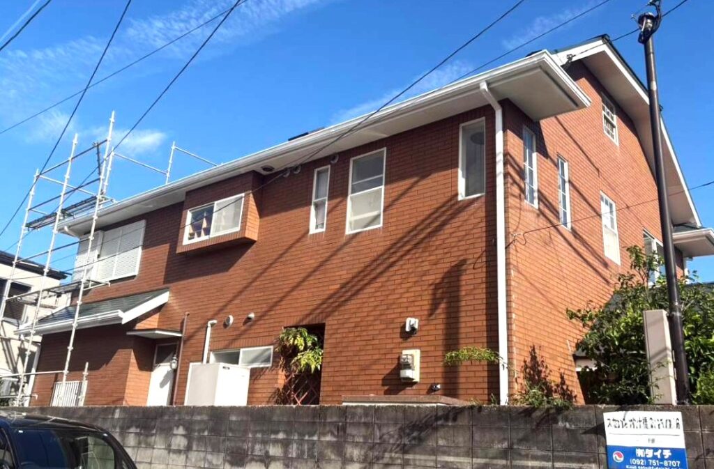 南区　F様　屋根外壁塗装完工 (8)