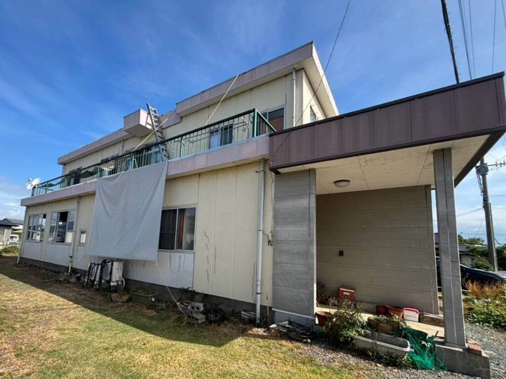 久留米市　V様　屋上かベ　着工 (5)